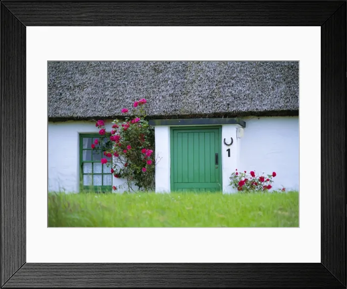 Framed Print : Single storey house Framed Print : Single storey house