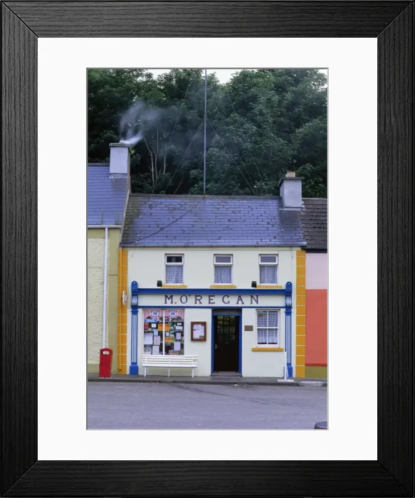 Framed Print : Shop, Kinvara Framed Print : Shop, Kinvara