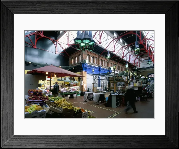 Framed Print : Covered market Framed Print : Covered market