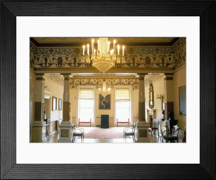 Framed Print : Interior of the Writers Gallery Framed Print : Interior of the Writers Gallery