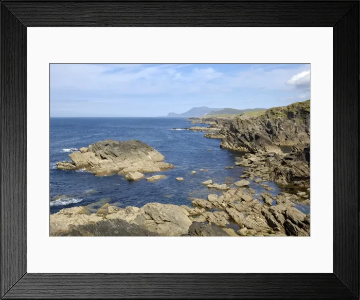 Framed Print : View of coastline from the Atlantic Drive Framed Print : View of coastline from the Atlantic Drive
