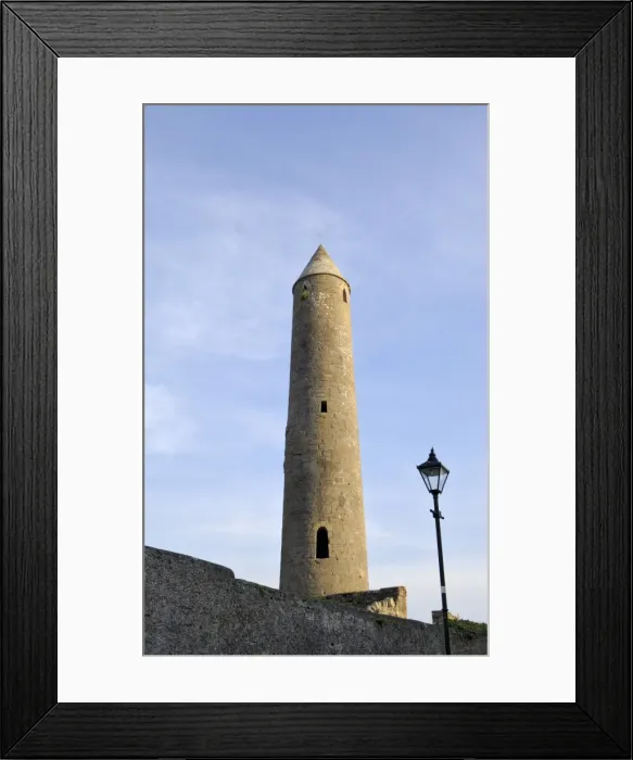 Framed Print : Killala Round Tower Framed Print : Killala Round Tower