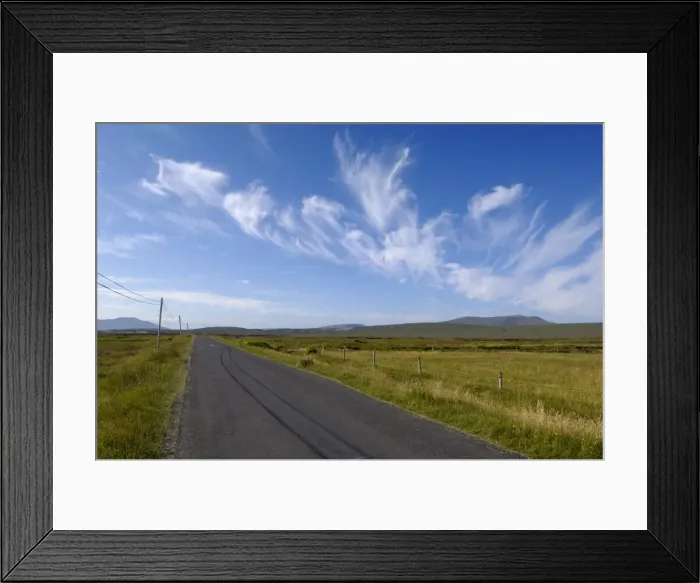 Framed Print : Big sky over Achill Island Framed Print : Big sky over Achill Island
