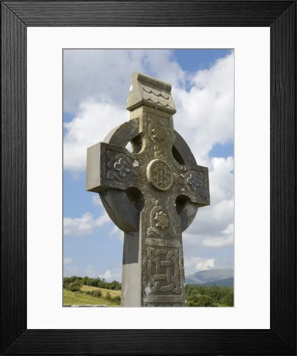 Framed Print : Celtic style cross Framed Print : Celtic style cross