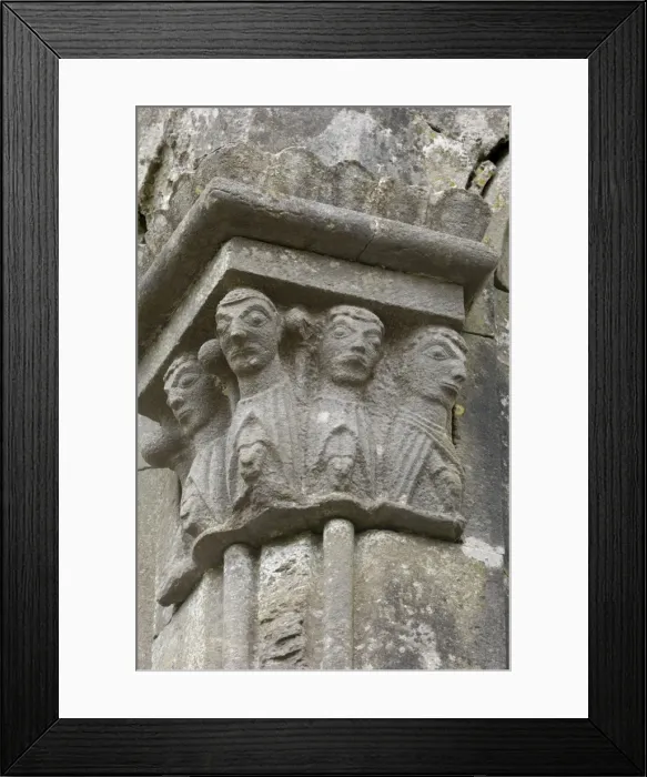 Framed Print : Carved detail Framed Print : Carved detail