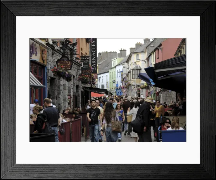 Framed Print : Quay Street Framed Print : Quay Street