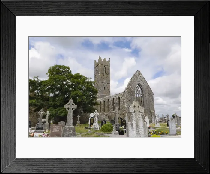 Framed Print : Claregalway Franciscan Friary Framed Print : Claregalway Franciscan Friary