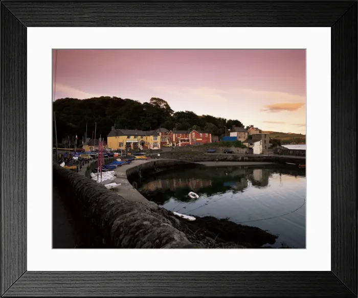 Framed Print : Marine Hotel at sunset Framed Print : Marine Hotel at sunset