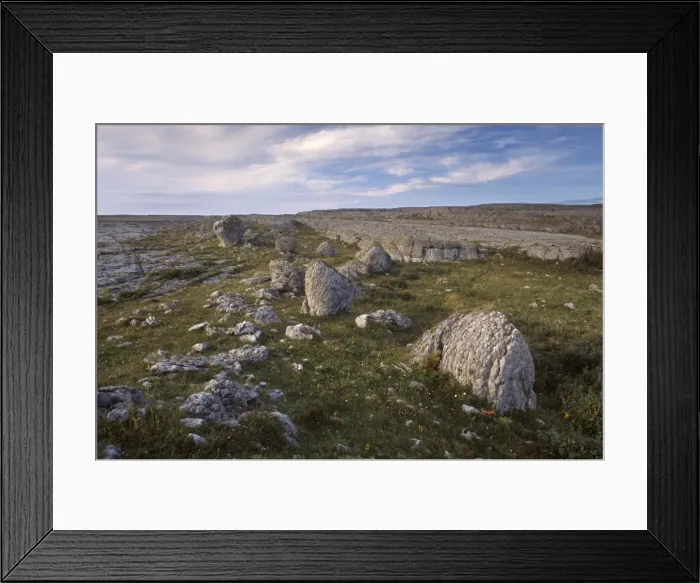 Framed Print : Limestone plateau Framed Print : Limestone plateau