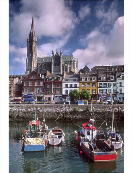 Cobh Harbour and St