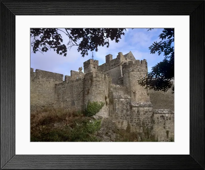 Framed Print : Cahir Castle dating from the 13th century Framed Print : Cahir Castle dating from the 13th century