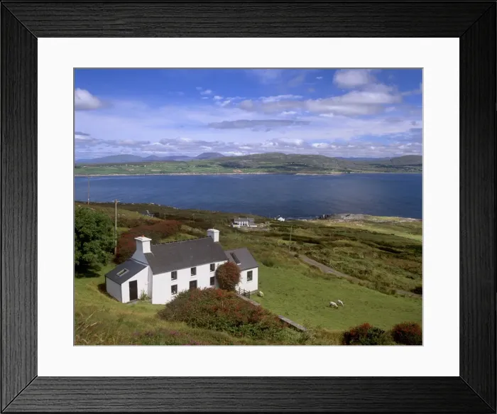 Framed Print : House, north coast of Mizen peninsula Framed Print : House, north coast of Mizen peninsula
