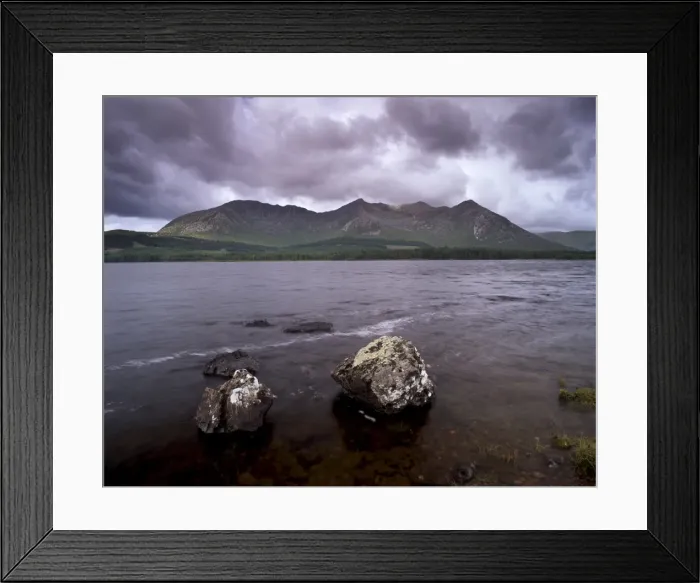 Framed Print : Lough Inagh and Bencorr Framed Print : Lough Inagh and Bencorr
