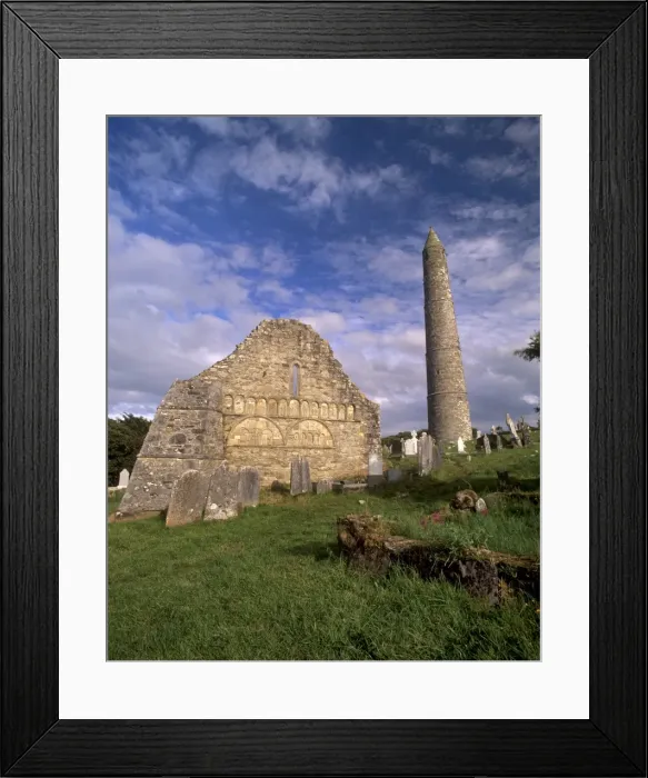 Framed Print : St. Declans Roman Cathedral dating from the 12th century Framed Print : St. Declans Roman Cathedral dating from the 12th century