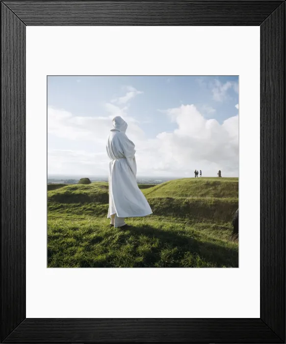 Framed Print : Druid, Hill of Tara Framed Print : Druid, Hill of Tara