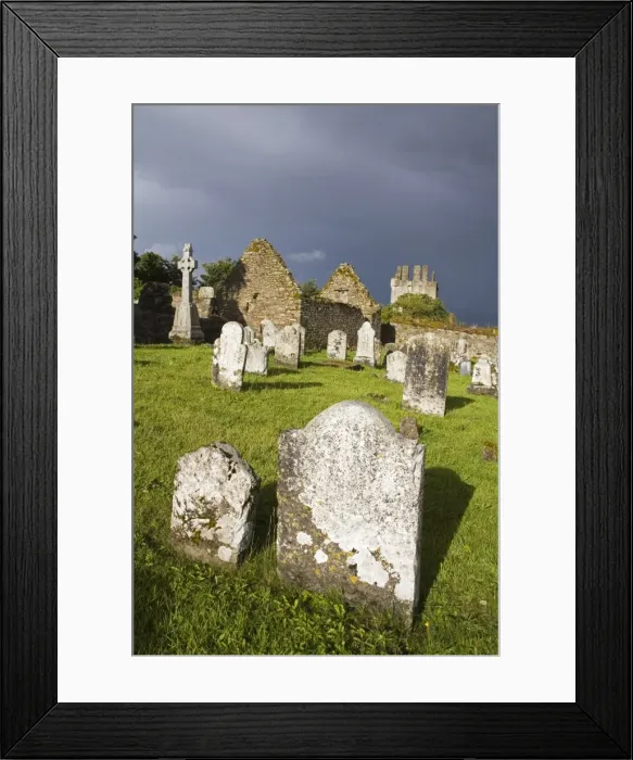 Framed Print : Kilcash church and burial ground Framed Print : Kilcash church and burial ground