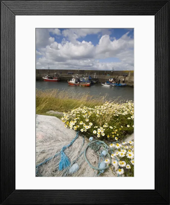 Framed Print : Helvick Head Pier Framed Print : Helvick Head Pier