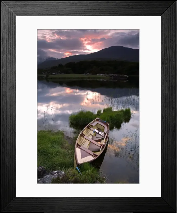 Framed Print : Boat, Upper Lake Framed Print : Boat, Upper Lake