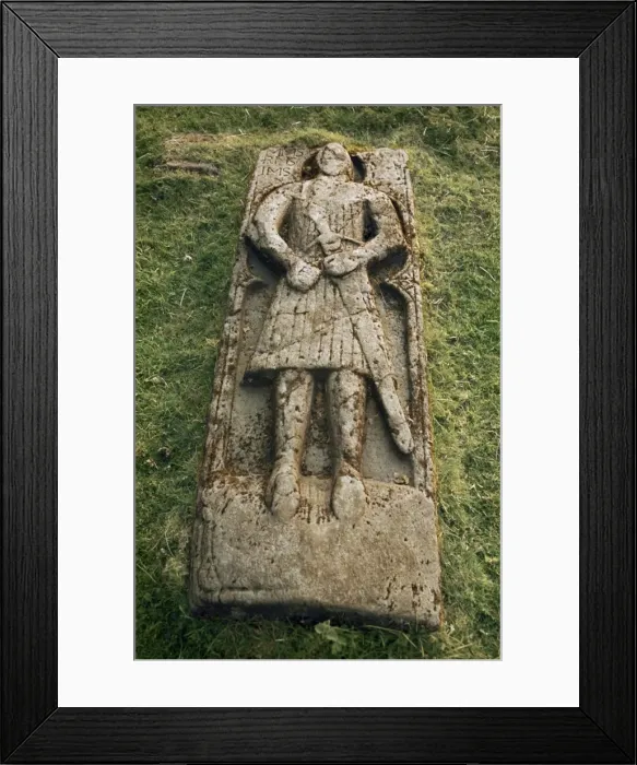 Framed Print : Crusader grave, St Framed Print : Crusader grave, St