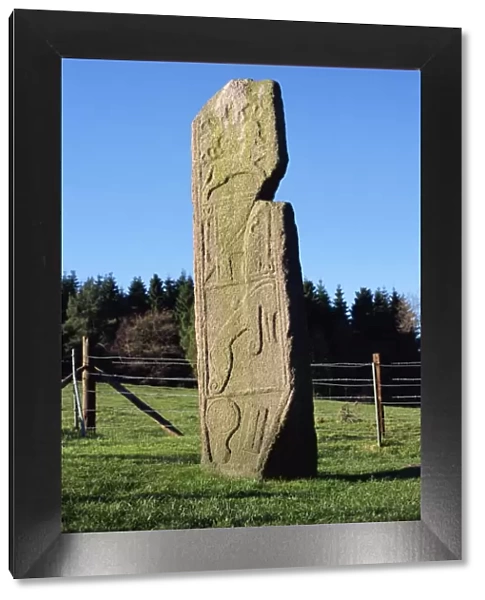 Maiden Stone with Pictish symbols