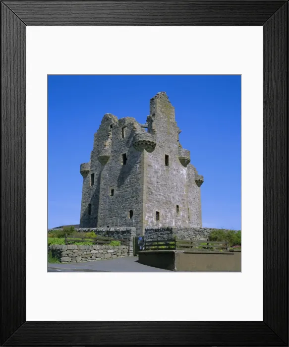 Framed Print : Scalloway Castle Framed Print : Scalloway Castle