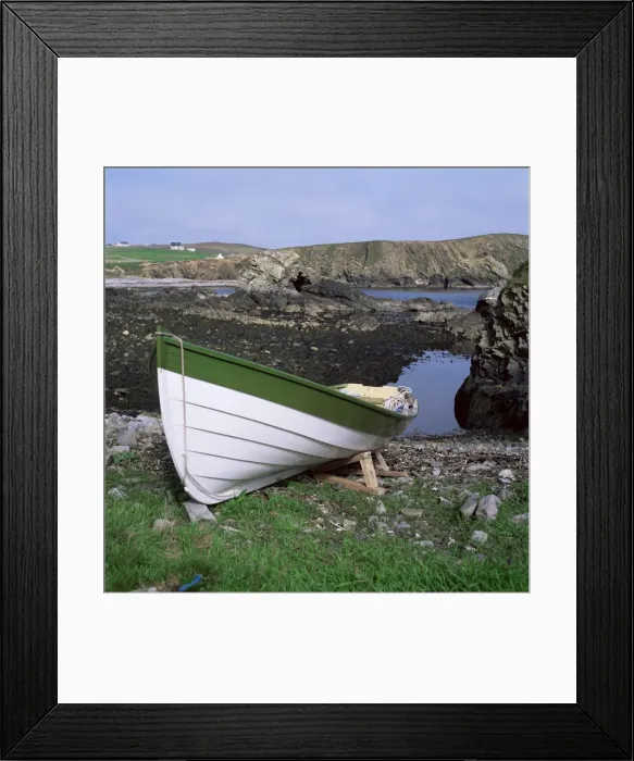Framed Print : Boat, Fair Isle Framed Print : Boat, Fair Isle