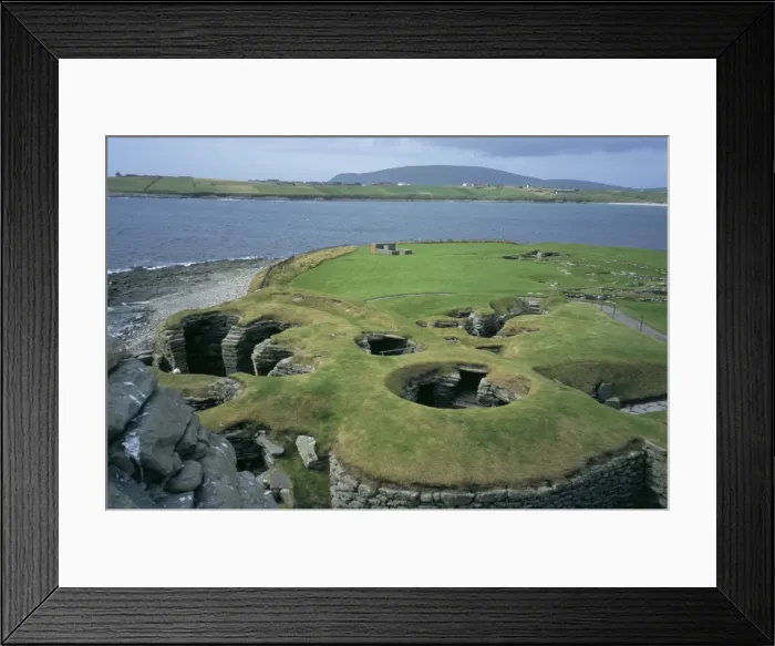 Framed Print : Jarlshof, Shetland Framed Print : Jarlshof, Shetland