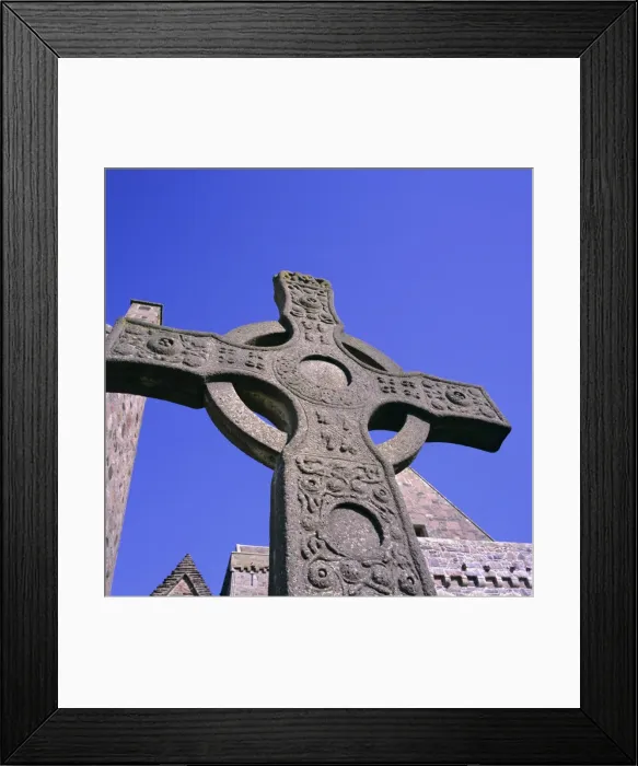 Framed Print : Replica of St Johns Cross Framed Print : Replica of St Johns Cross