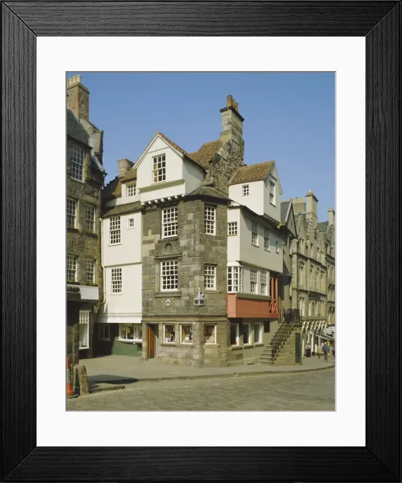 Framed Print : John Knox House