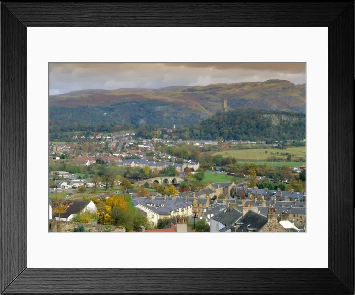 Framed Print : View over city Framed Print : View over city