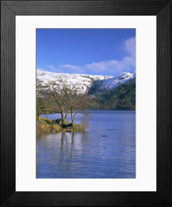 Framed Print : Loch Lomond in winter Framed Print : Loch Lomond in winter