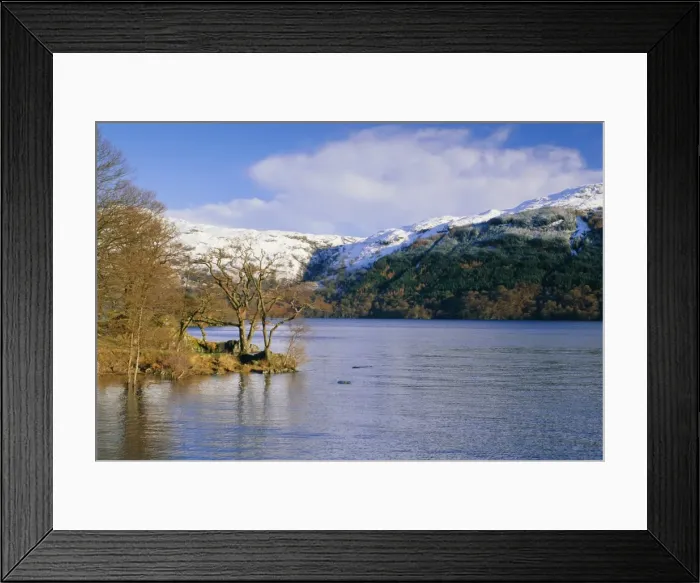 Framed Print : Loch Lomond in winter Framed Print : Loch Lomond in winter