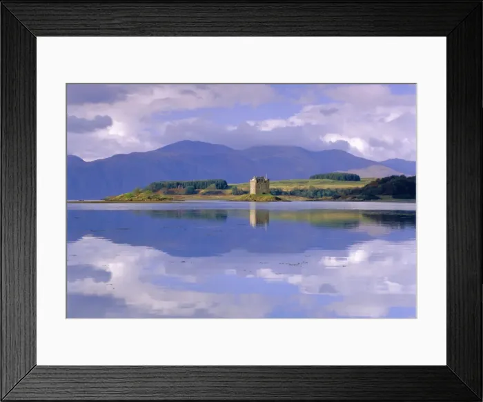 Framed Print : Dunstaffnage Castle Framed Print : Dunstaffnage Castle