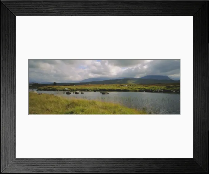 Framed Print : Lochan na h-Achlaise and the mountains of the Black Mount Framed Print : Lochan na h-Achlaise and the mountains of the Black Mount