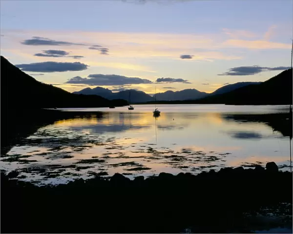 Loch Leven at sunset