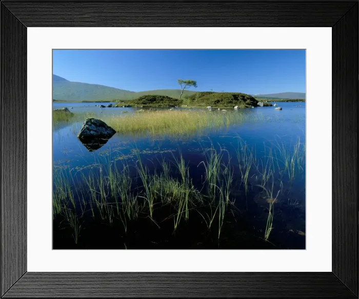 Framed Print : Lochain na H Achlaise Framed Print : Lochain na H Achlaise