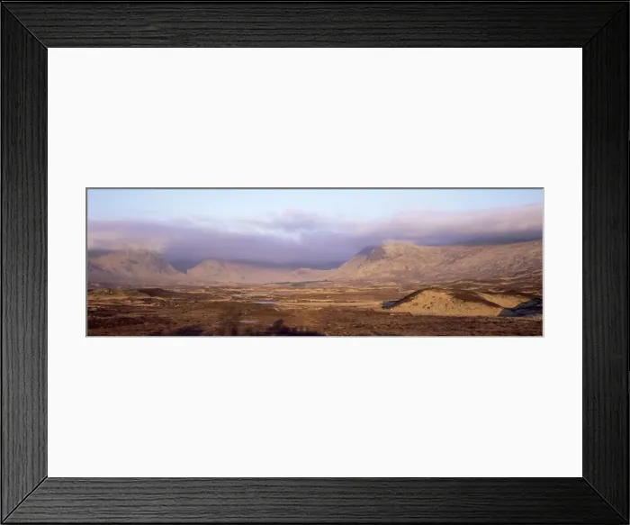 Framed Print : First light on Rannoch Moor and the Black Mount Hills Framed Print : First light on Rannoch Moor and the Black Mount Hills