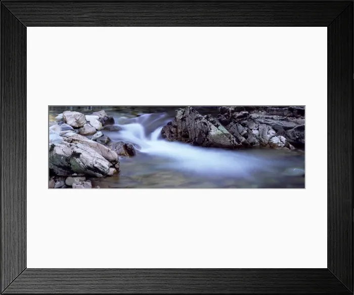 Framed Print : River Nevis flowing between rocks Framed Print : River Nevis flowing between rocks