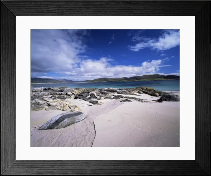 Framed Print : View towards islands of Harris and Lewis from Taransay Framed Print : View towards islands of Harris and Lewis from Taransay