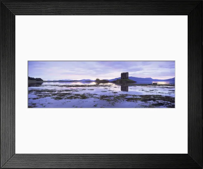 Framed Print : Castle Stalker at sunset Framed Print : Castle Stalker at sunset