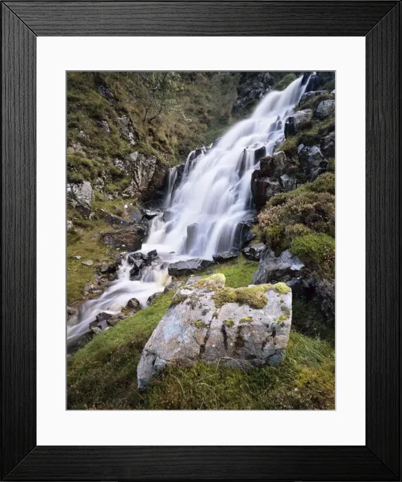 Framed Print : Waterfall near Uig Framed Print : Waterfall near Uig