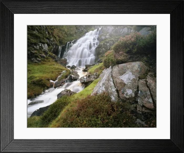 Framed Print : Waterfall near Uig Framed Print : Waterfall near Uig