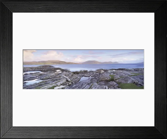 Framed Print : View towards Isle of Harris from Taransay Framed Print : View towards Isle of Harris from Taransay