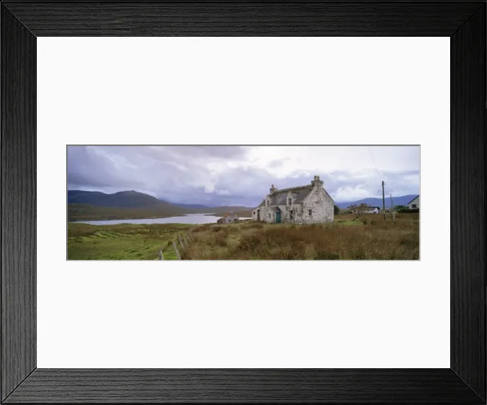 Framed Print : Deserted croft Framed Print : Deserted croft