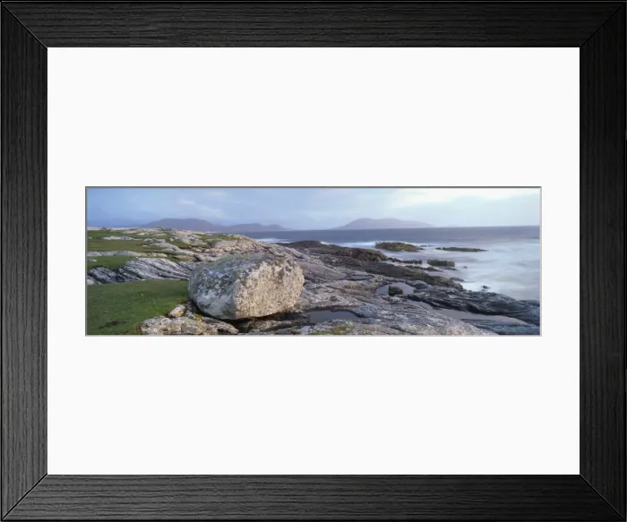 Framed Print : View towards the southern tip of the Isle of Harris