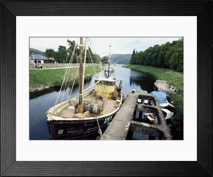 Framed Print : Caledonian Canal Framed Print : Caledonian Canal
