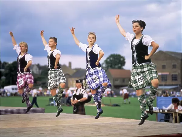 Dancers at the Highland Games