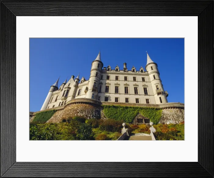 Framed Print : Dunrobin Castle and grounds Framed Print : Dunrobin Castle and grounds