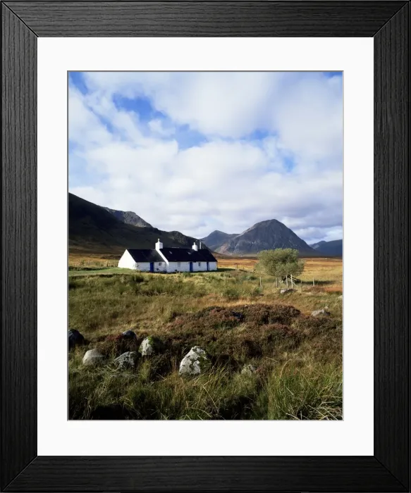 Framed Print : Landscape near Glencoe Framed Print : Landscape near Glencoe