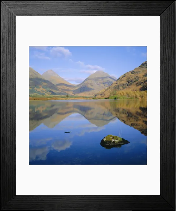 Framed Print : Glen Etive Framed Print : Glen Etive